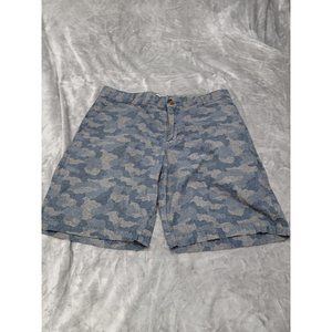 WRK Materials Co Mens Size 35 Camo Shorts Gray